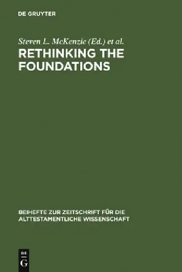 Cover of Rethinking the Foundations