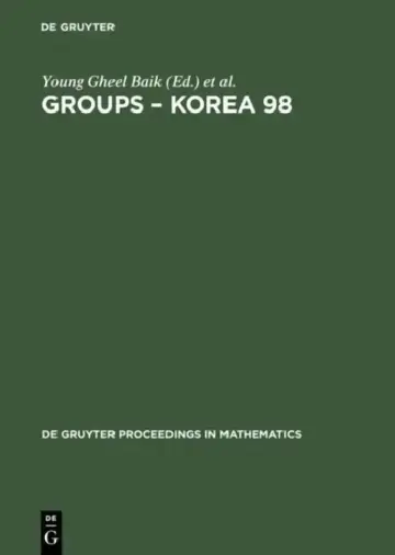 Cover of Groups - Korea 98
