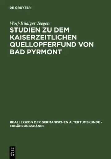 Cover of Studien zu dem kaiserzeitlichen Quellopferfund von Bad Pyrmont
