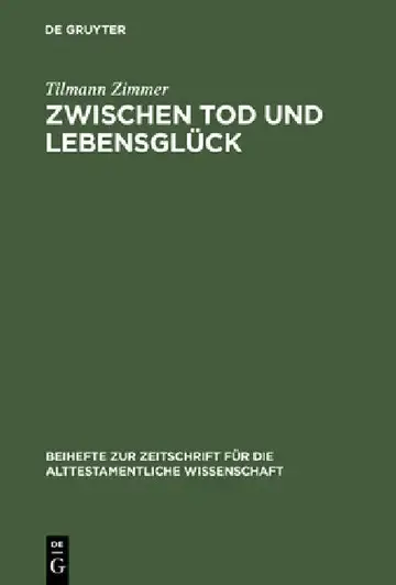 Cover of Zwischen Tod und Lebensglück