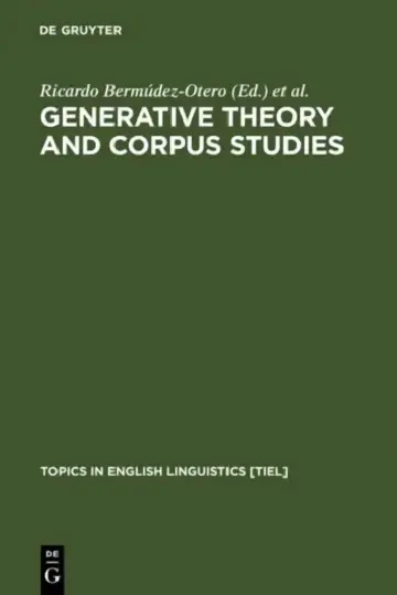 Cover of Generative Theory and Corpus Studies
