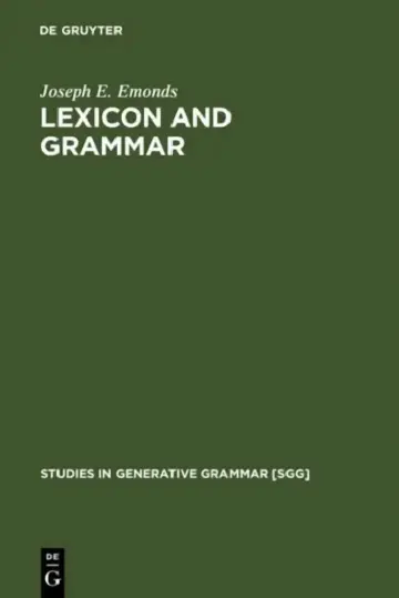 Cover of Lexicon and Grammar