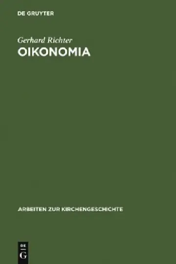 Cover of Oikonomia