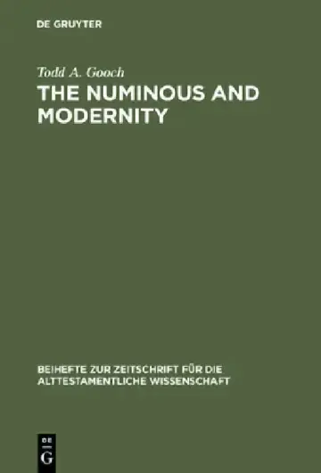 Cover of The Numinous and Modernity