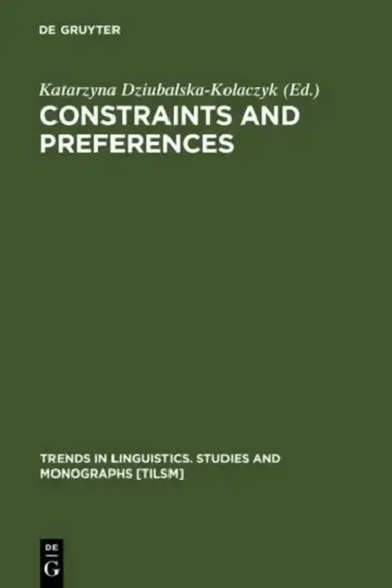 Cover of Constraints and Preferences