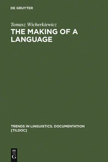 Cover of The Making of a Language