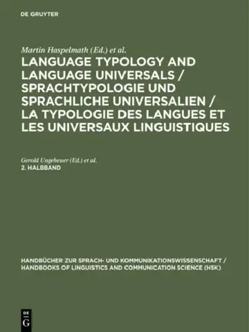 Cover of Language Typology and Language Universals / Sprachtypologie Und Sprachliche Universalien / La Typologie Des Langues Et Les Universaux Linguistiques. 2