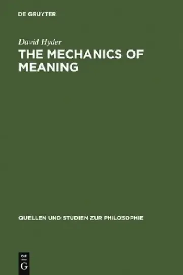 Cover of The Mechanics of Meaning
