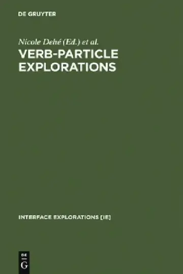 Cover of Verb-Particle Explorations