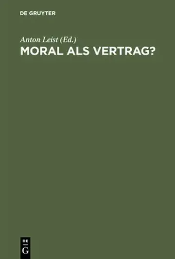 Cover of Moral ALS Vertrag?