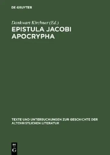 Cover of Epistula Jacobi Apocrypha