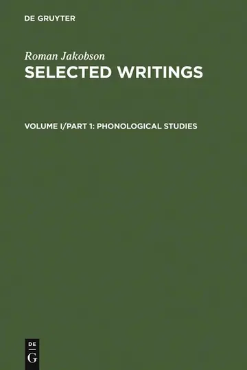 Cover of Phonological Studies