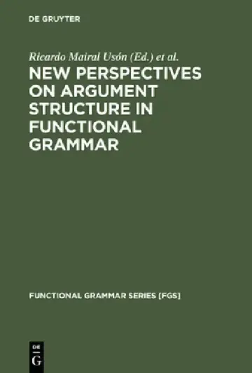 Cover of New Perspectives on Argument Structure in Functional Grammar