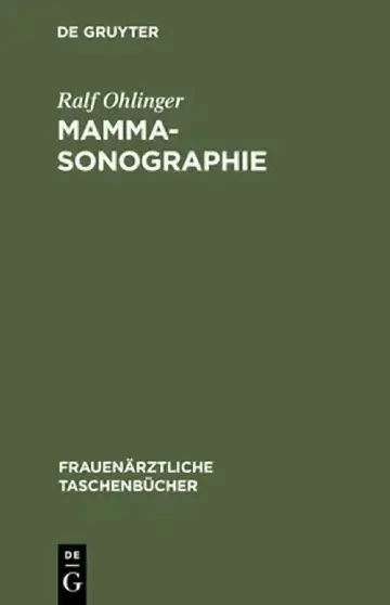 Cover of Mammasonographie