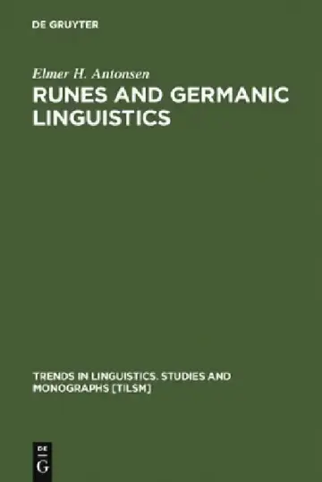 Cover of Runes and Germanic Linguistics