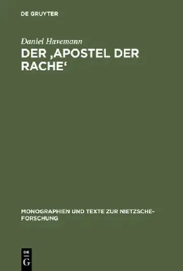 Cover of Der 'Apostel Der Rache'