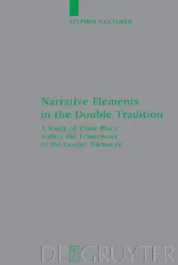 Cover of Narrative Elements in the Double Tradition