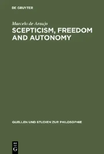 Cover of Scepticism, Freedom and Autonomy