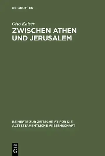 Cover of Zwischen Athen und Jerusalem