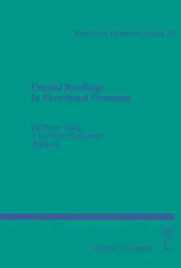 Cover of Crucial Readings in Functional Grammar