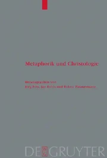 Cover of Metaphorik und Christologie