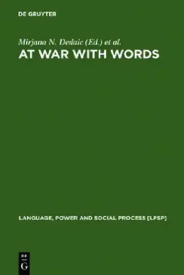 Cover of At War with Words