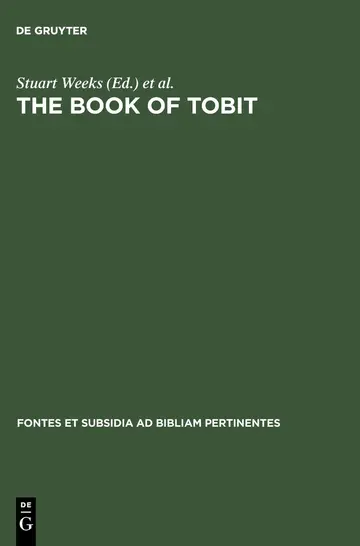 Cover of The Book of Tobit