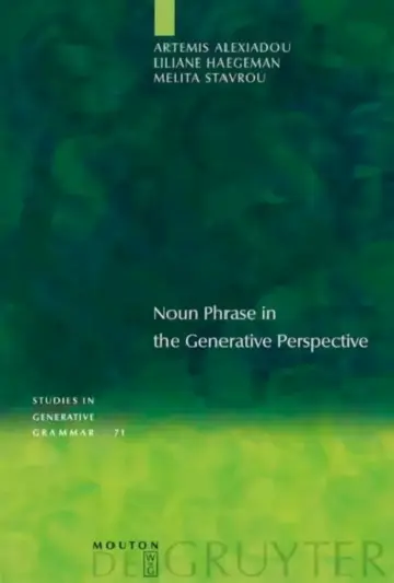 Cover of Noun Phrase in the Generative Perspective