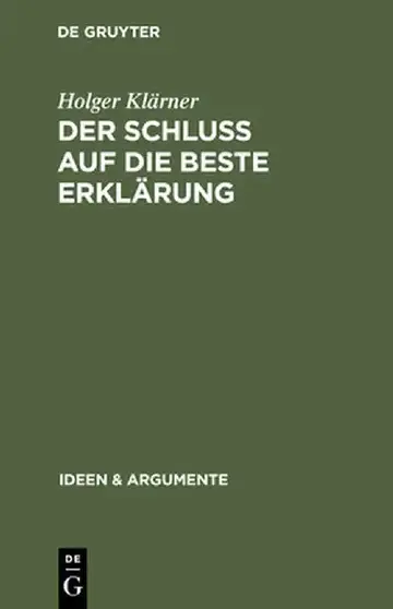 Cover of Der Schlu Auf Die Beste Erklarung