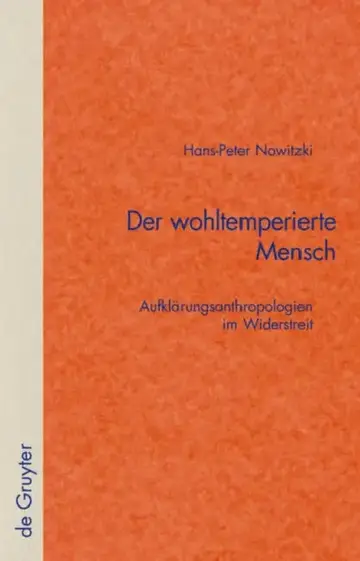 Cover of Der wohltemperierte Mensch