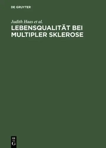 Cover of Lebensqualitt Bei Multipler Sklerose