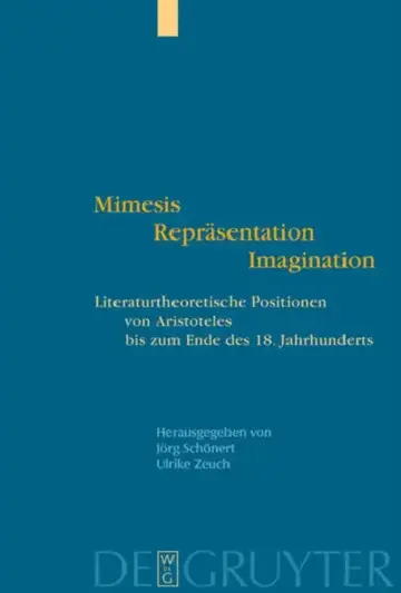 Cover of Mimesis - Repräsentation - Imagination