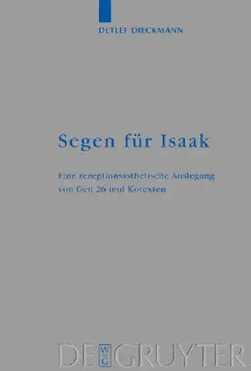 Cover of Segen für Isaak