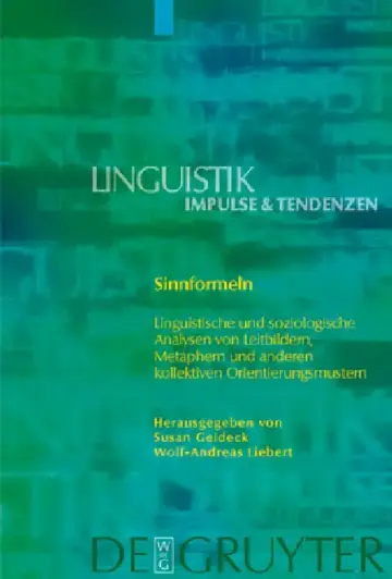 Cover of Sinnformeln