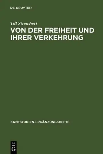 Cover of Von der Freiheit und ihrer Verkehrung