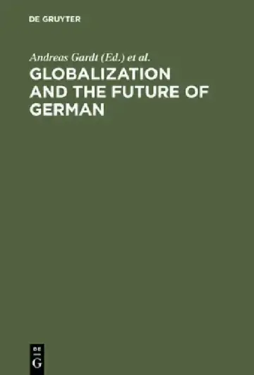 Cover of Globalization and the Future of German