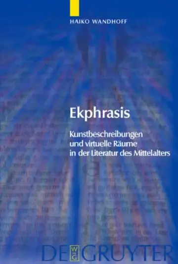 Cover of Ekphrasis