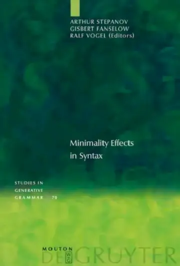 Cover of Minimality Effects in Syntax