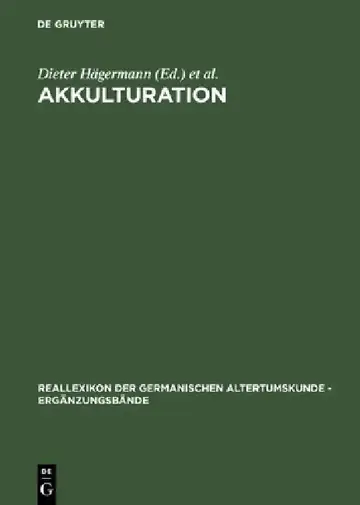 Cover of Akkulturation
