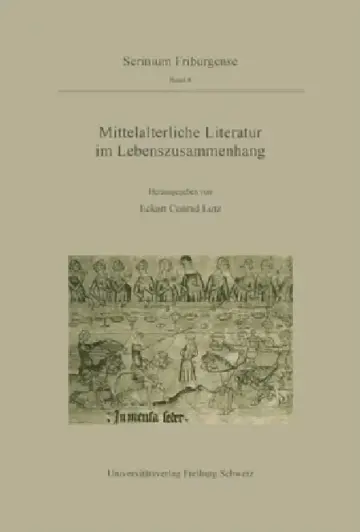 Cover of Mittelalterliche Literatur im Lebenszusammenhang
