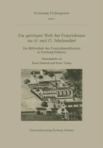 Cover of Zur Geistigen Welt Der Franziskaner Im 14. Und 15. Jahrhundert