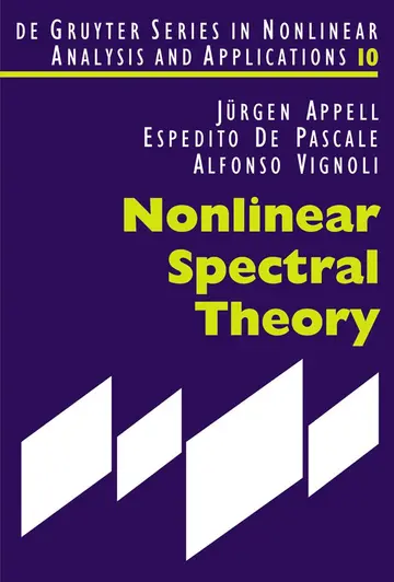 Cover of Nonlinear Spectral Theory