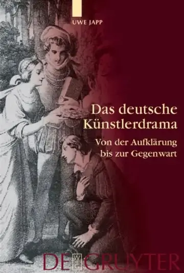 Cover of Das deutsche Künstlerdrama