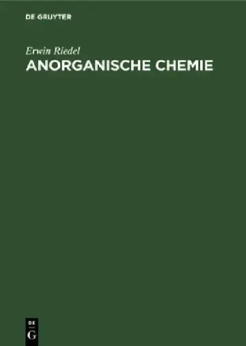 Cover of Anorganische Chemie