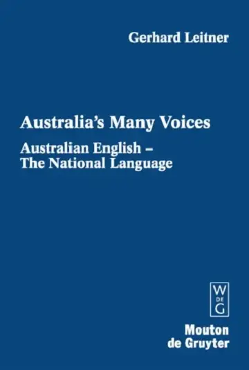 Cover of Australian English - The National Language