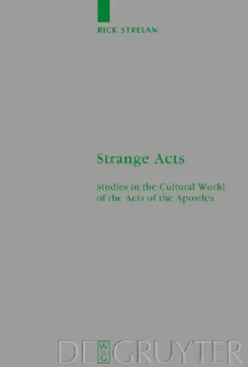 Cover of Strange Acts