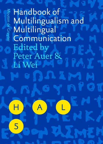 Cover of Handbook of Multilingualism and Multilingual Communication