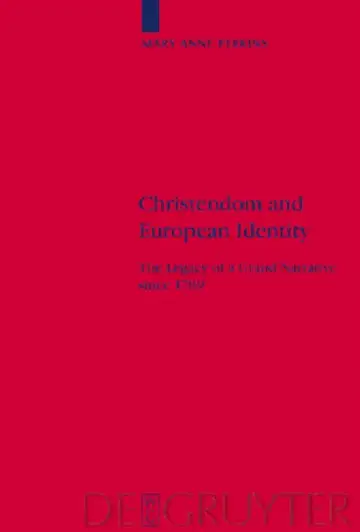 Cover of Christendom and European Identity