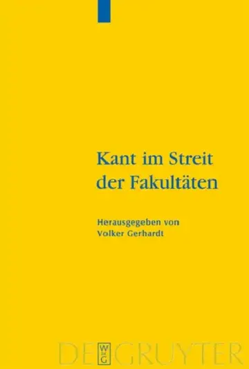 Cover of Kant Im Streit Der Fakultäten