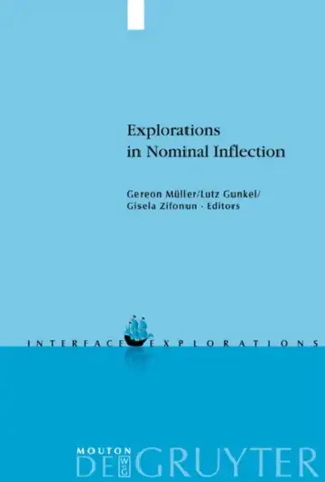 Cover of Explorations in Nominal Inflection